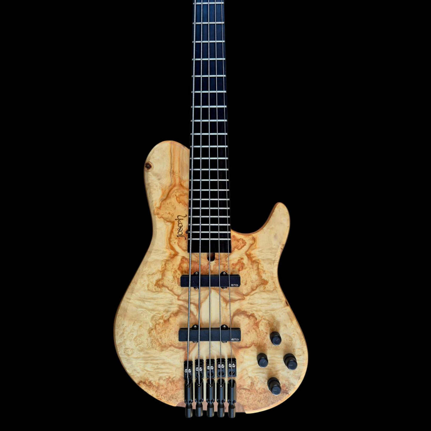 Joseph 32” Short Scale 5-String Headless Bass