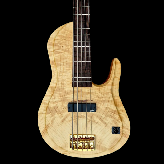 Joseph Contrabass 5 String Bass Guitar in Natural - Tribute to A.J.