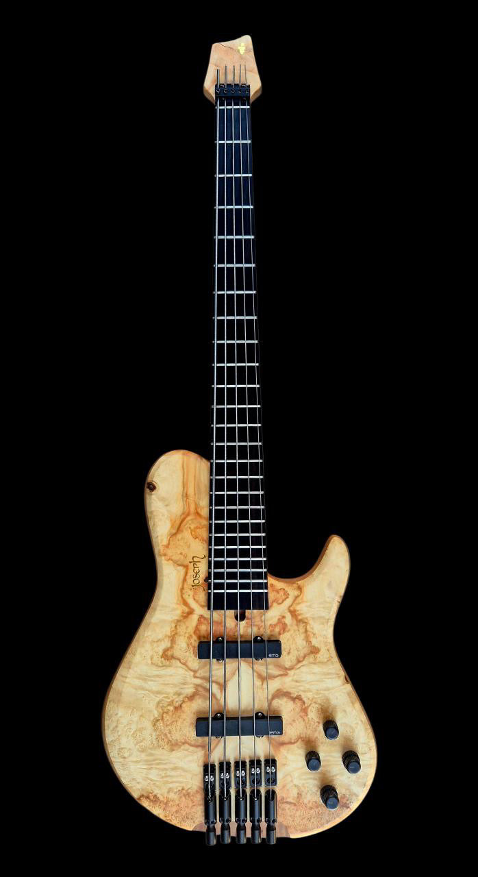Joseph 32” Short Scale 5-String Headless Bass