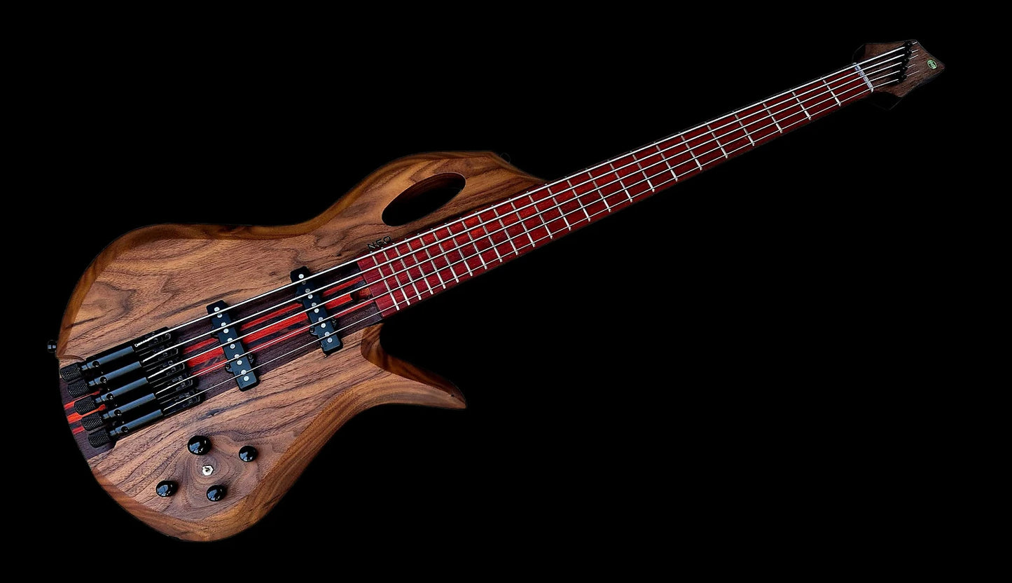 Joseph NEO Headless 5 String Bass Guitar 2025 - Natural Oil