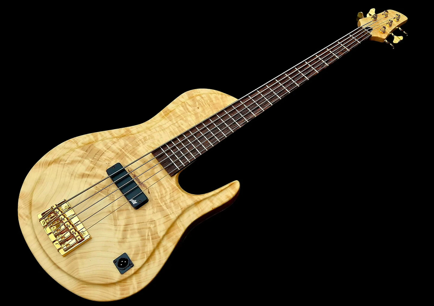 Joseph Contrabass 5 String Bass Guitar in Natural - Tribute to A.J.
